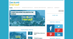 Desktop Screenshot of decouvrir-l-herault.com